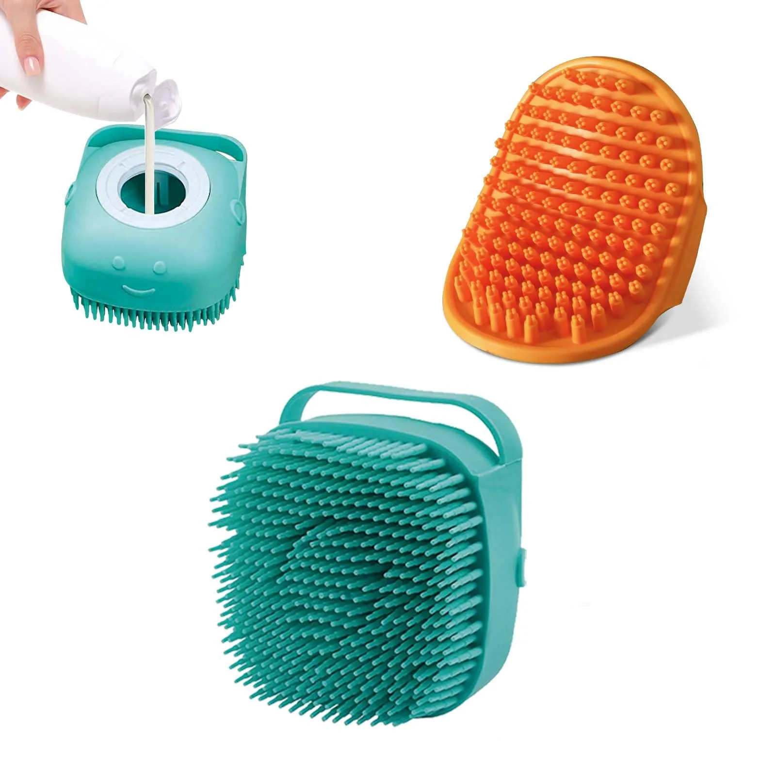 ISWAYSTORE Dog Bath Brush