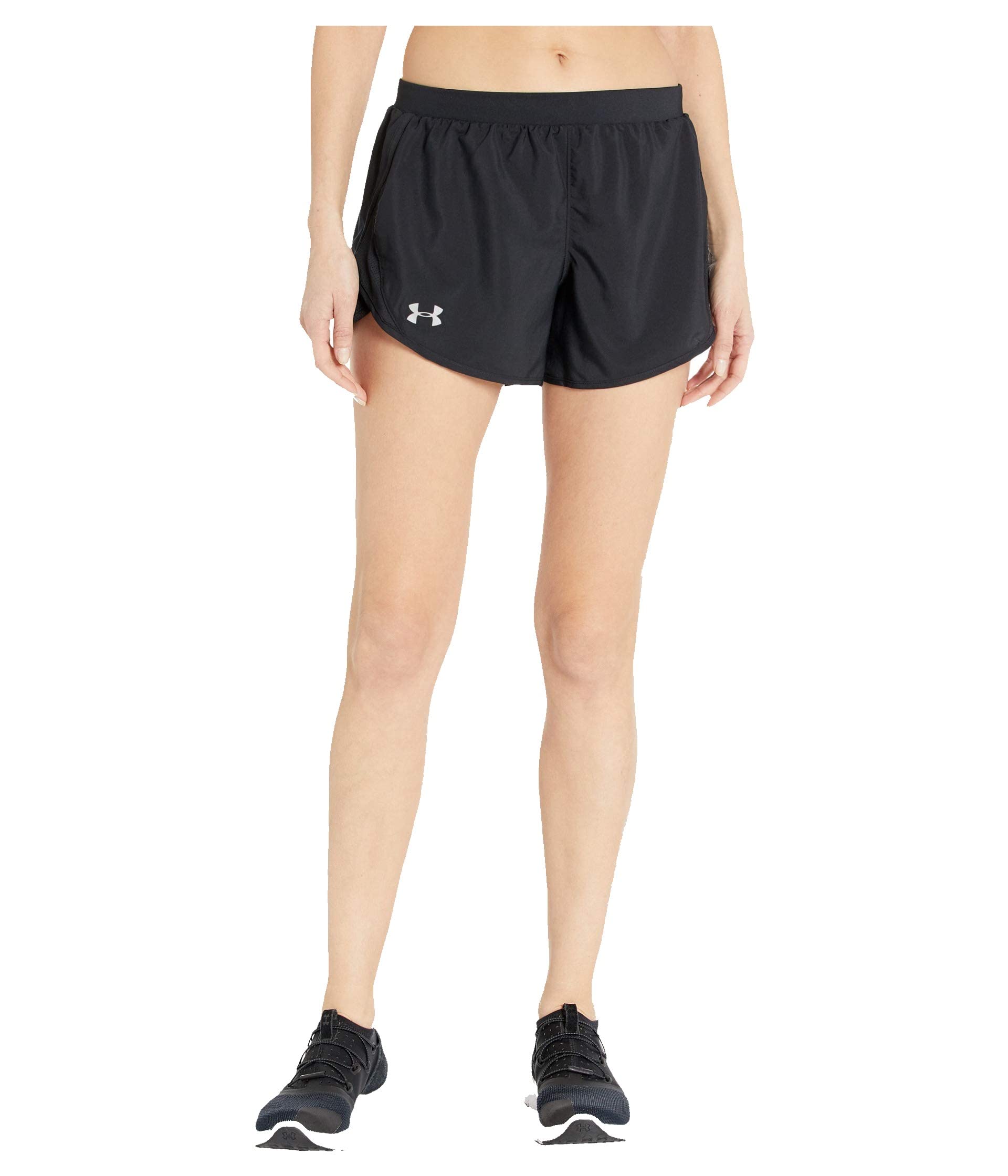 Under Armour Women's Fly By 2.0 Running Shorts Black (001)/Black Medium