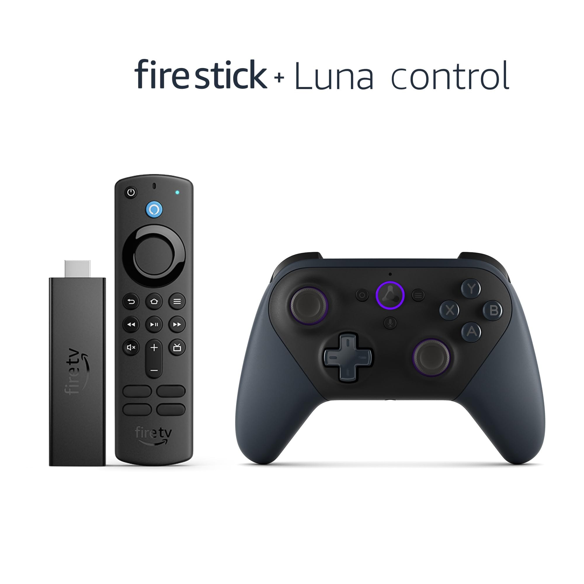 Fire TV Gaming Bundle including Fire TV Stick and Luna Controller with Luna Controller
