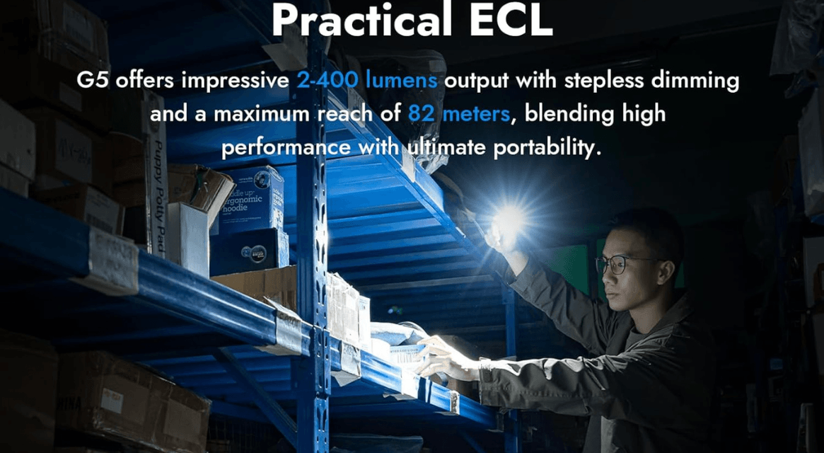 Rechargeable EDC Flashlight: WUBEN G5 Review & Real-World Testing