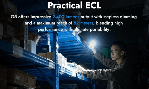 Rechargeable EDC Flashlight: WUBEN G5 Review & Real-World Testing